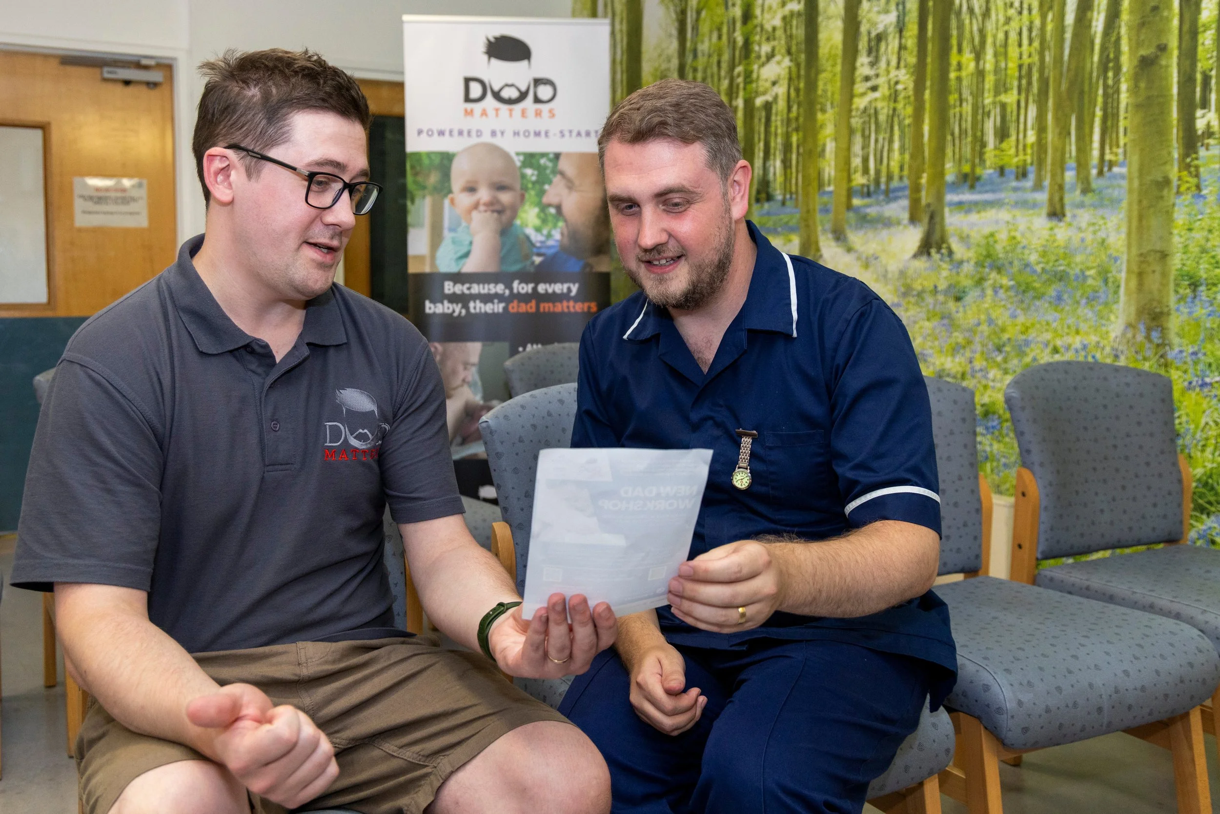 Helping babies thrive by supporting their dads.