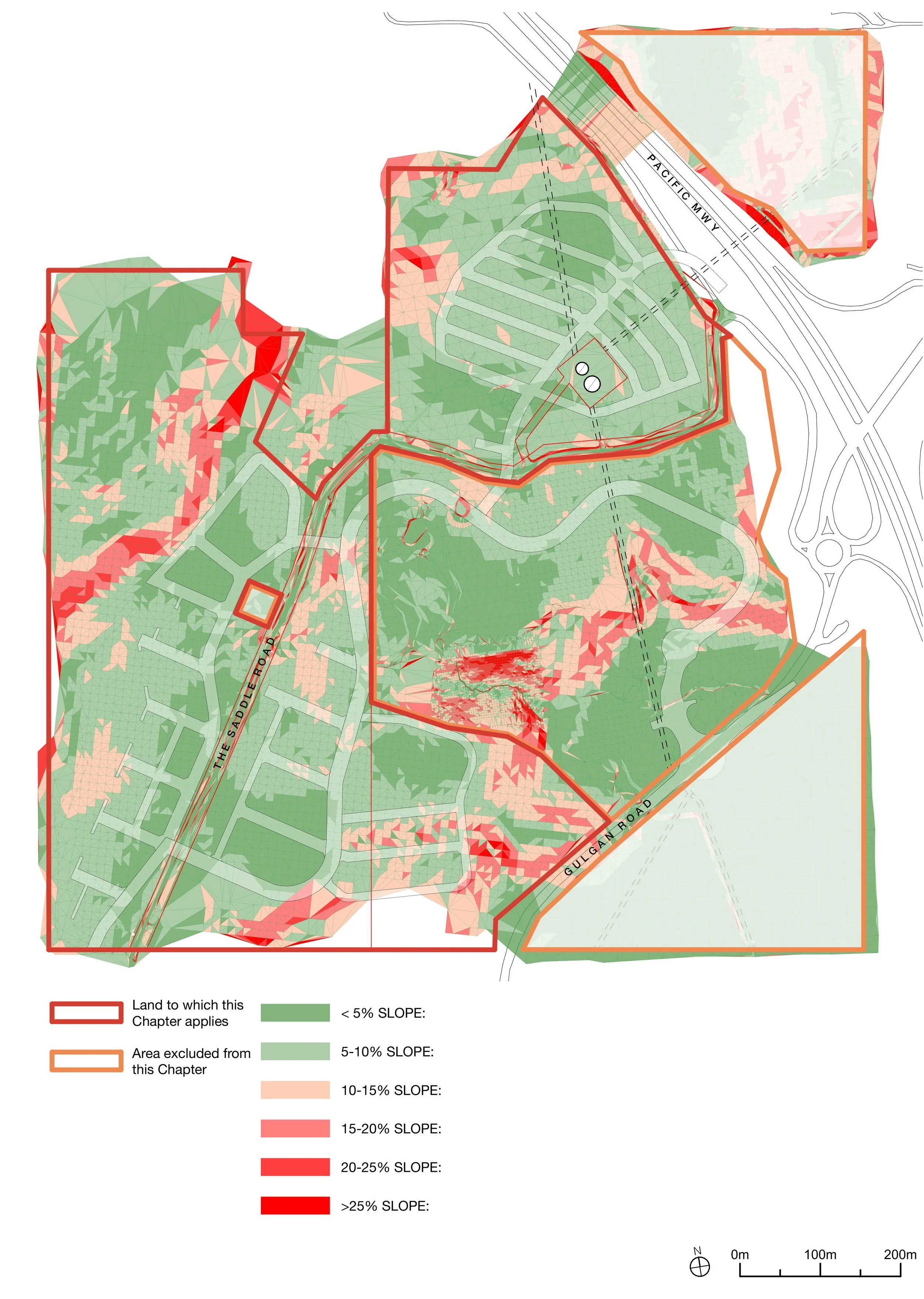 Slope Analysis Mapping