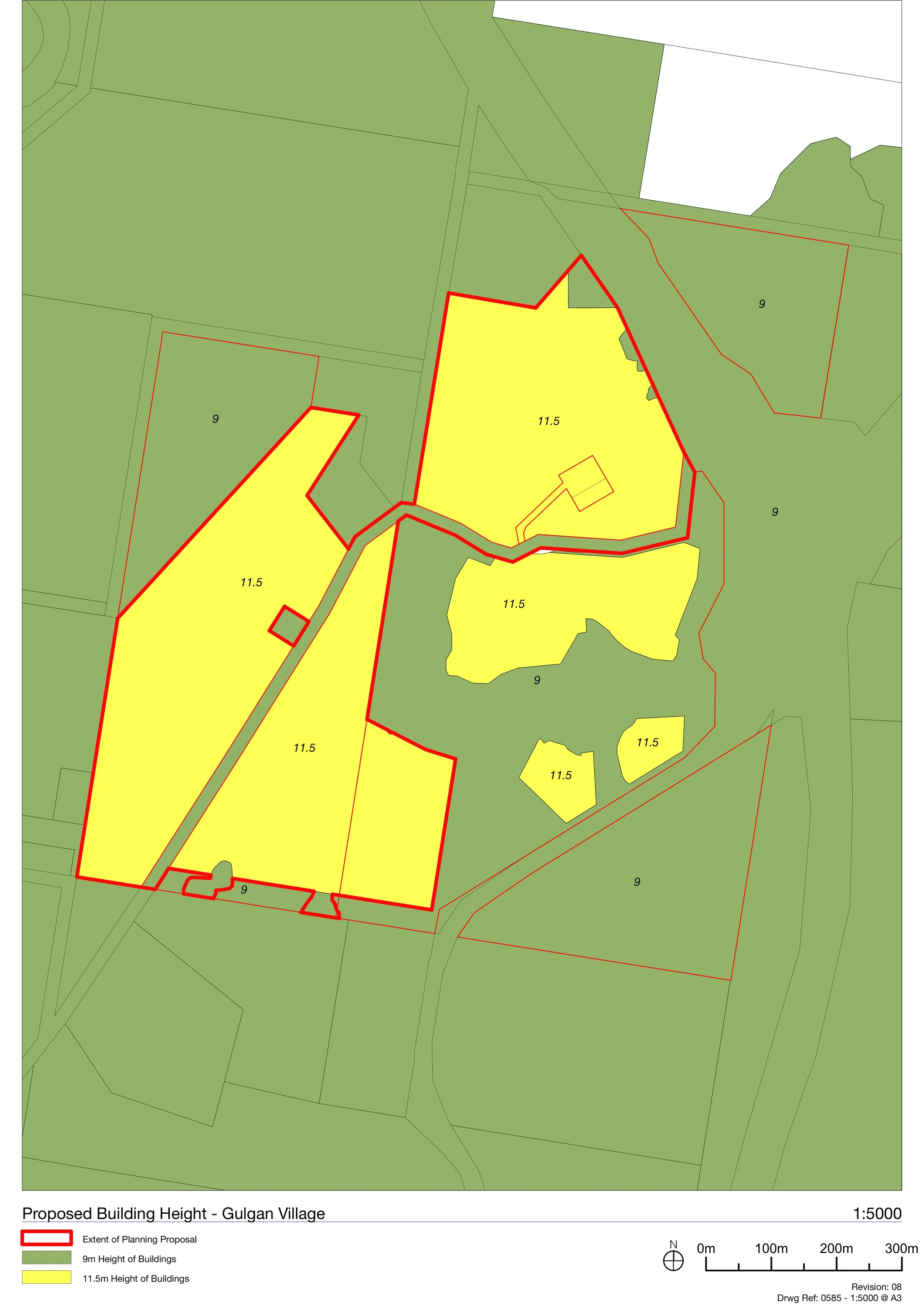 PROPOSED BUILDING HEIGHT