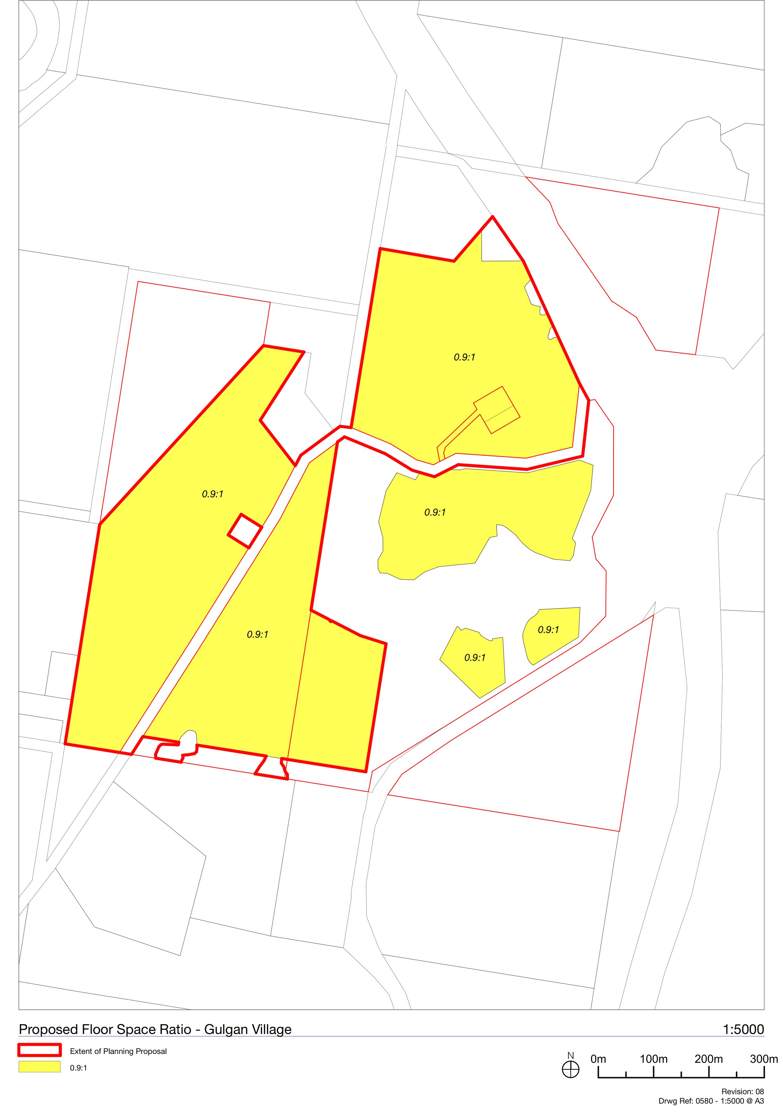 PROPOSED FLOOR SPACE RATIO