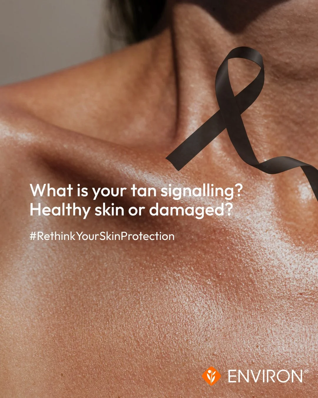 #RethinkYourSkinProtection med denne sandhed om huden: En tan (n&aring;r huden f&aring;r farve) er hudens m&aring;de at vise solskade p&aring;.

Sollys er afg&oslash;rende for vores generelle velbefindende, og det p&aring;virker ogs&aring; vores huds
