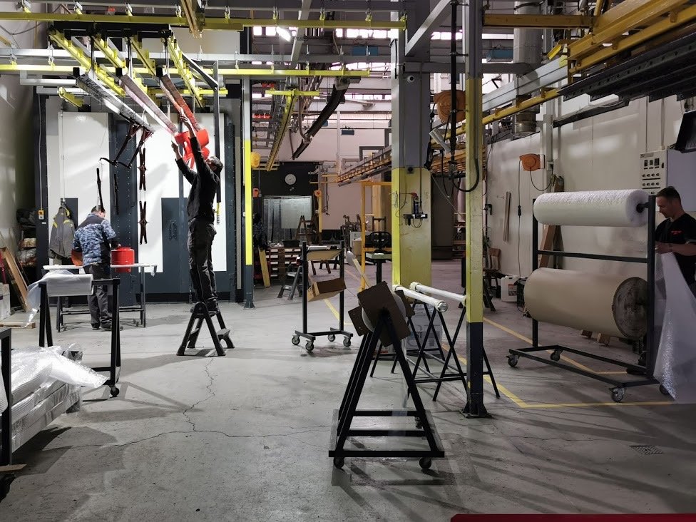 Inside our factory