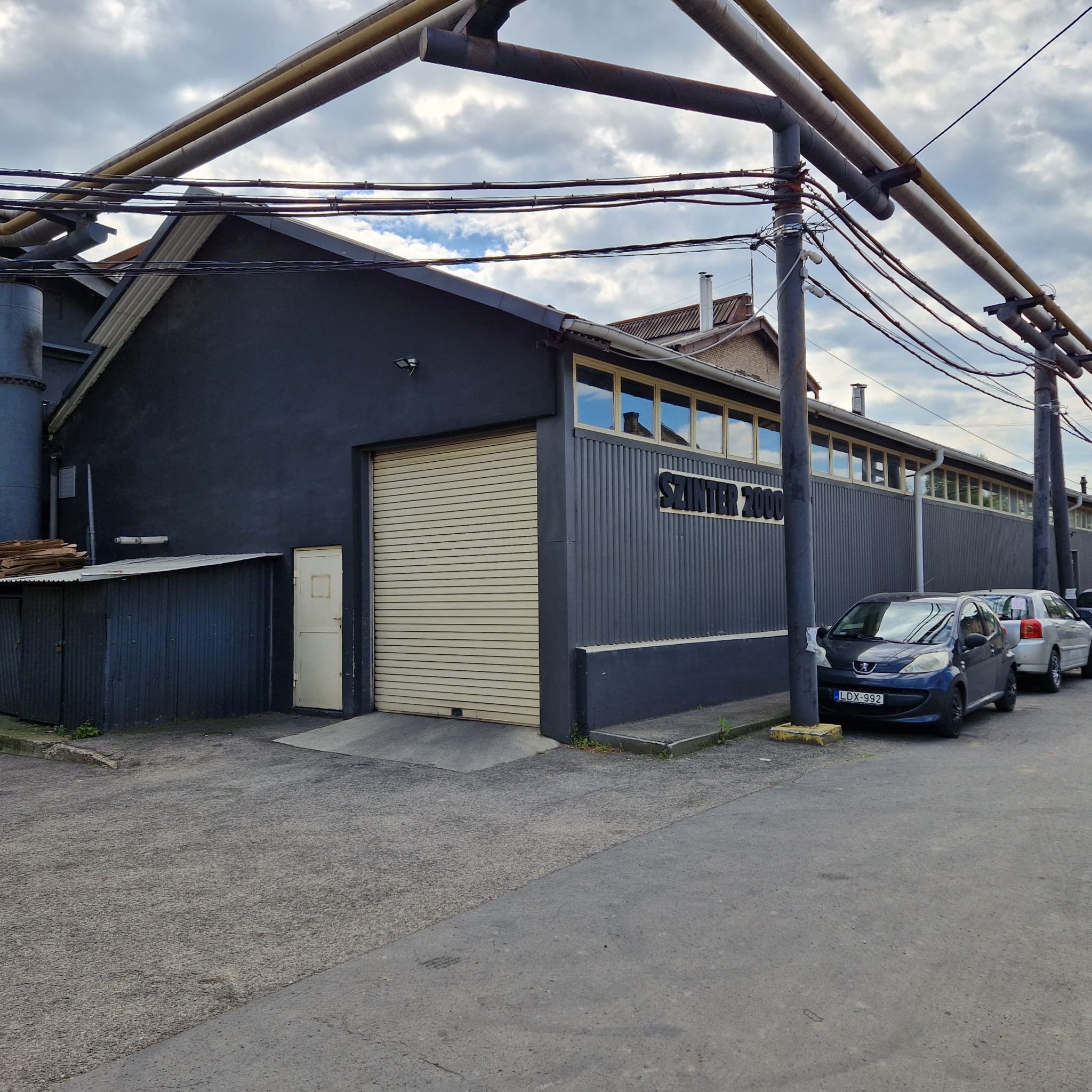 Exterior of the building