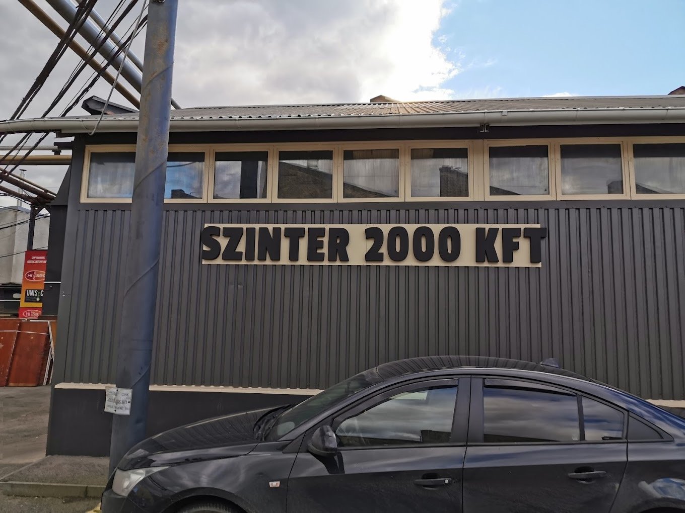 Exterior of the building