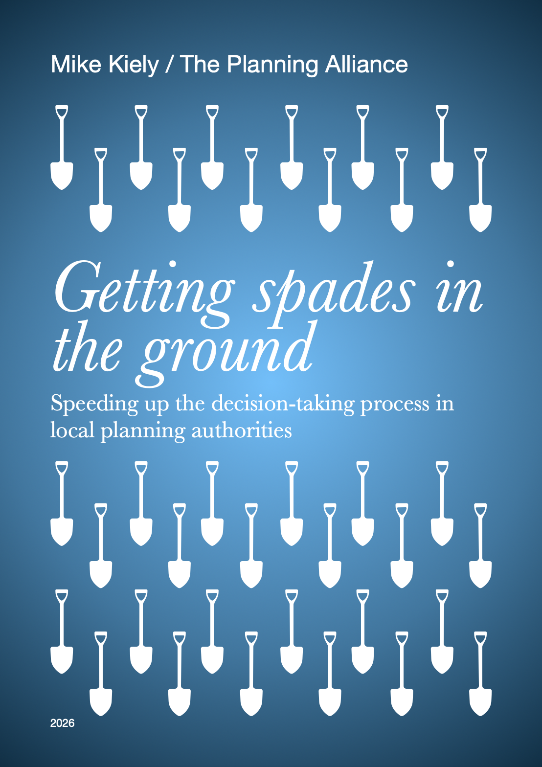 Getting Spades in the Ground