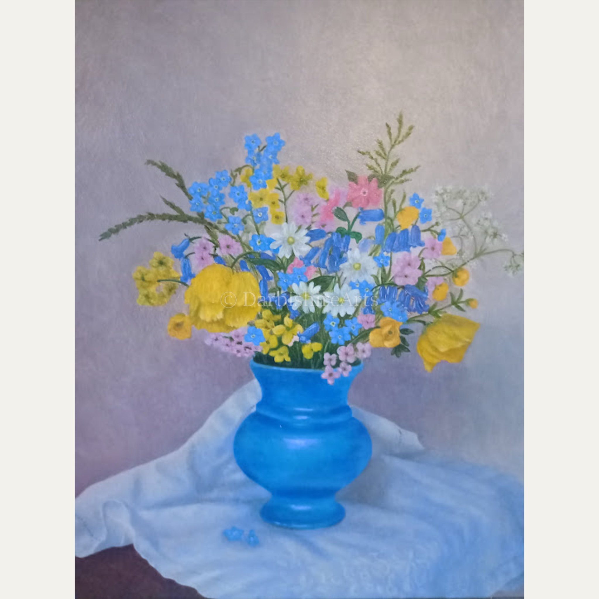 'Blue Vase' original painting