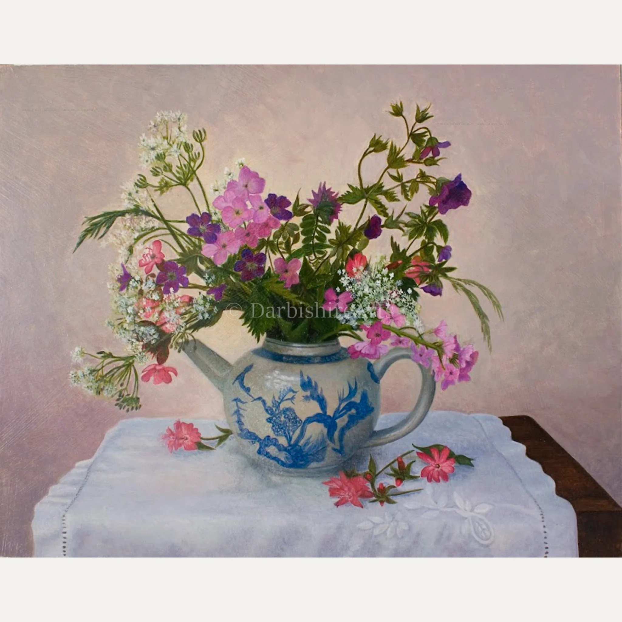 Campions in a blue teapot.JPG