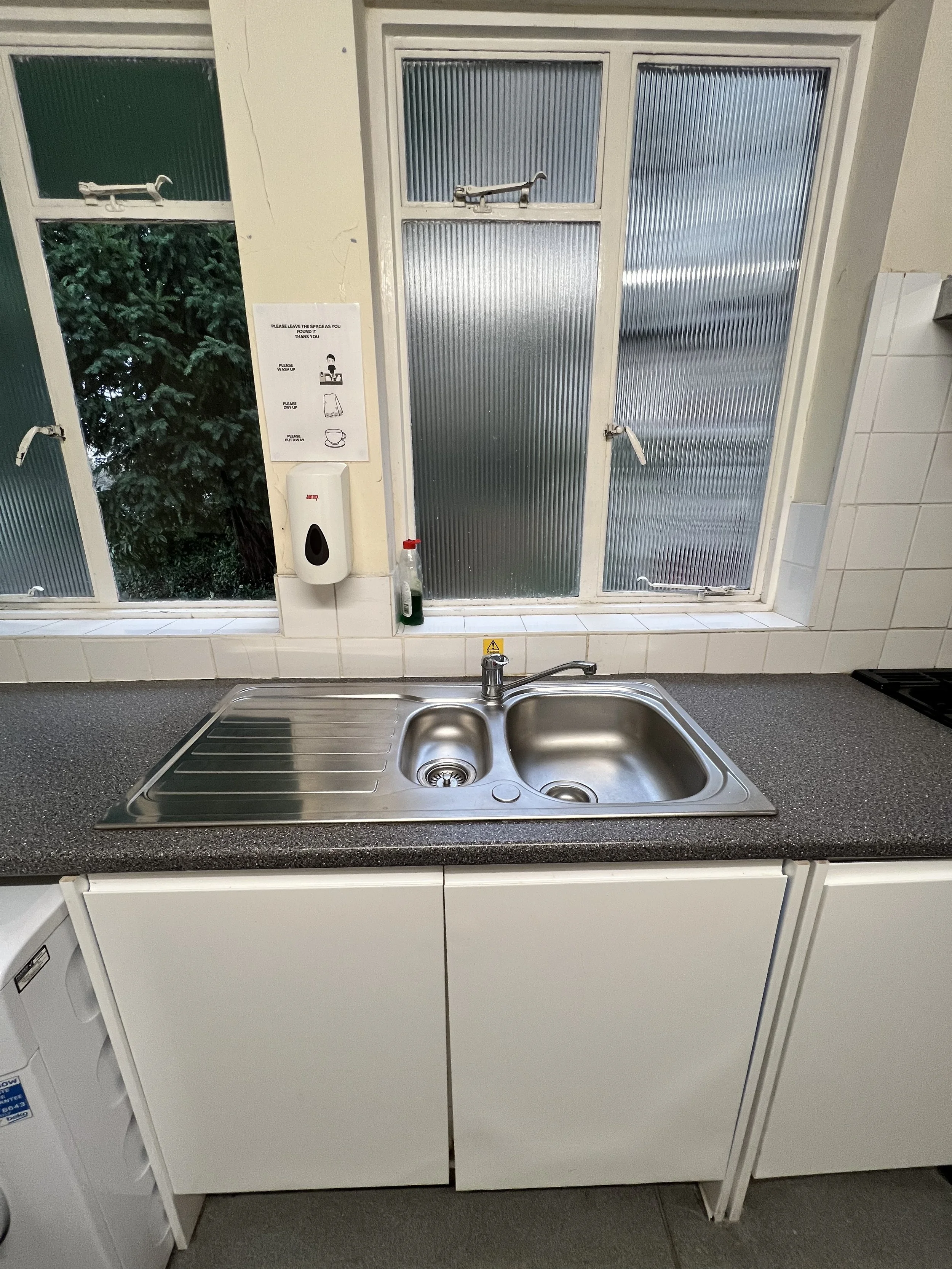 Small Hall kitchen, The Elmgrove Centre, Cotham, Bristol