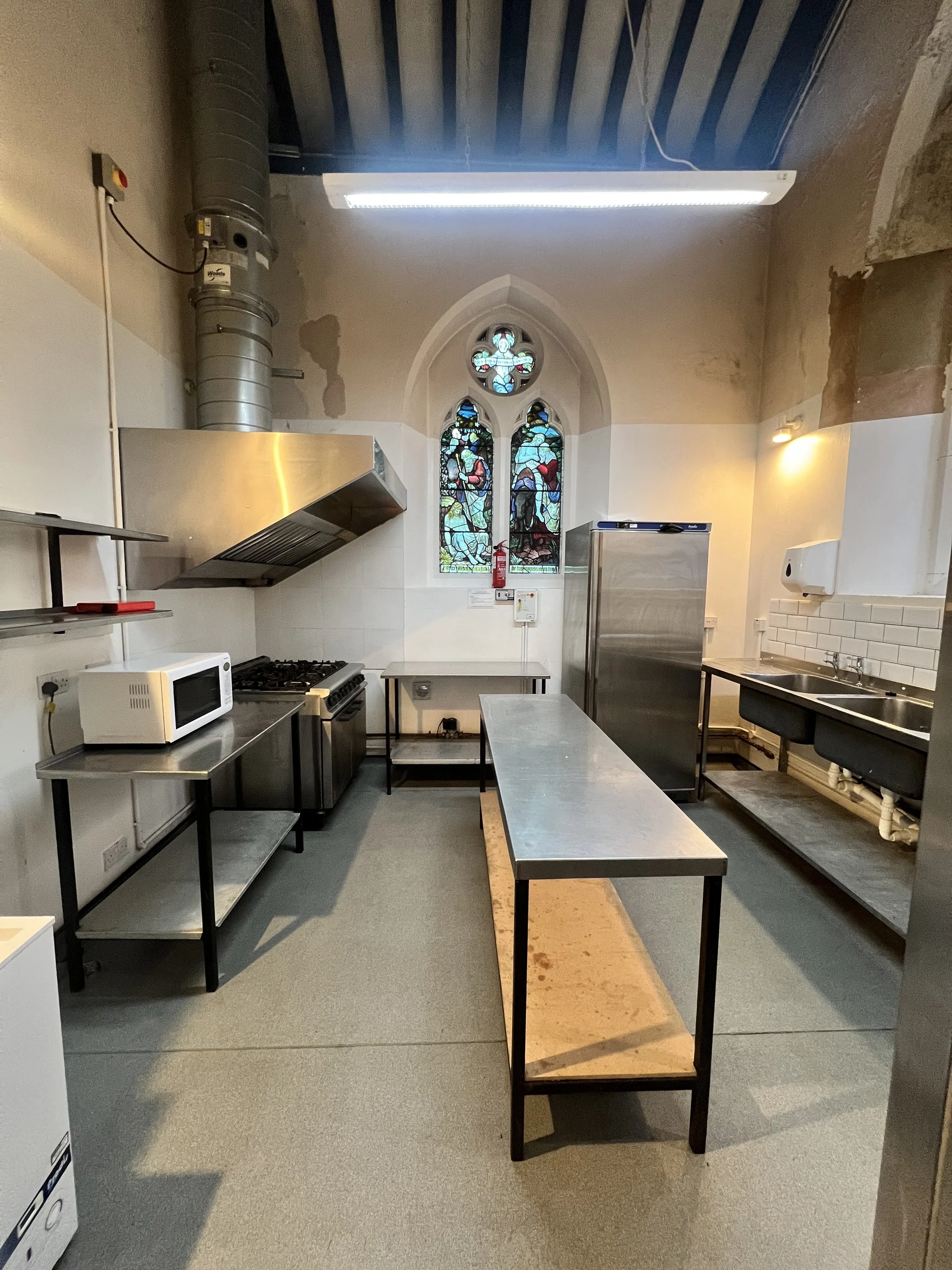 Main Hall kitchen at the Elmgrove Centre