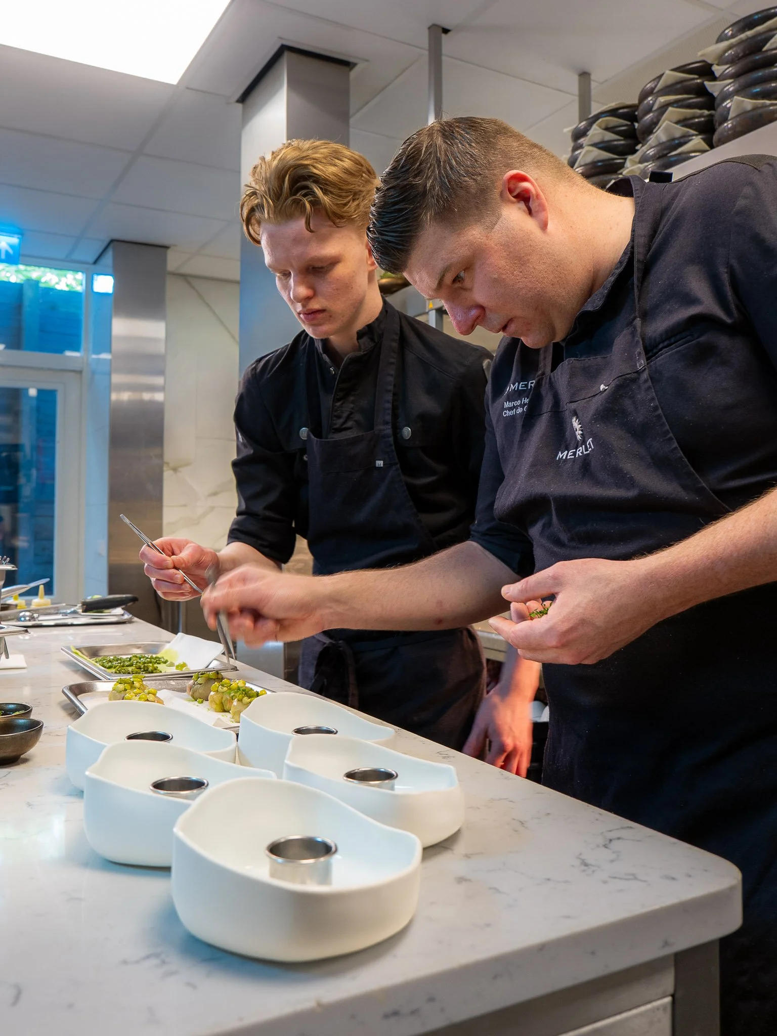 Marco Helsloot, sterrenchef bij Michelinrestaurant Merlet - Chefs in het Bos festival 2026. Elegant koken met ultieme precisie.