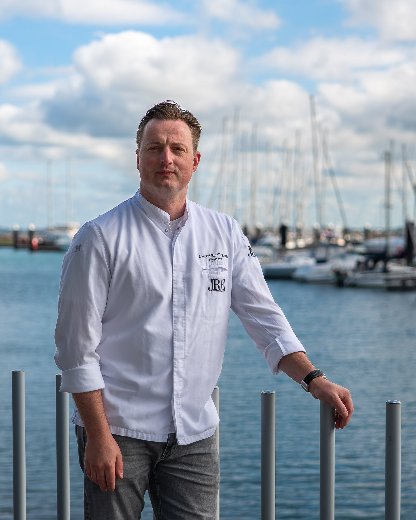 Laurent Smallegange, sterrenchef bij Michelinrestaurant Spetters - Chefs in het Bos festival 2026.