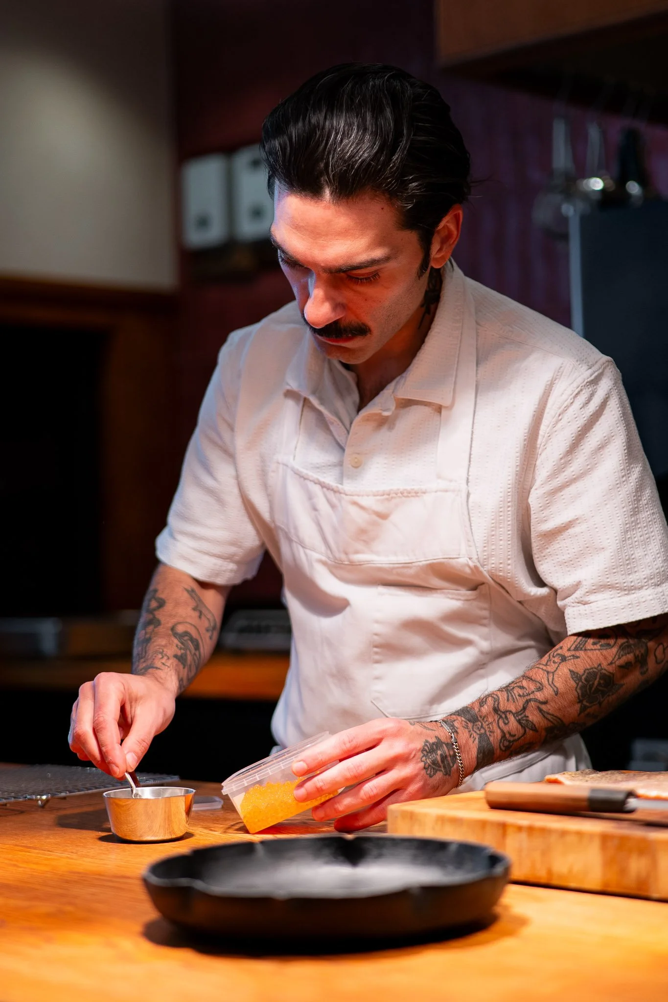 George Kataras, sterrenchef bij Michelinrestaurant CUE - Chefs in het Bos festival 2026.