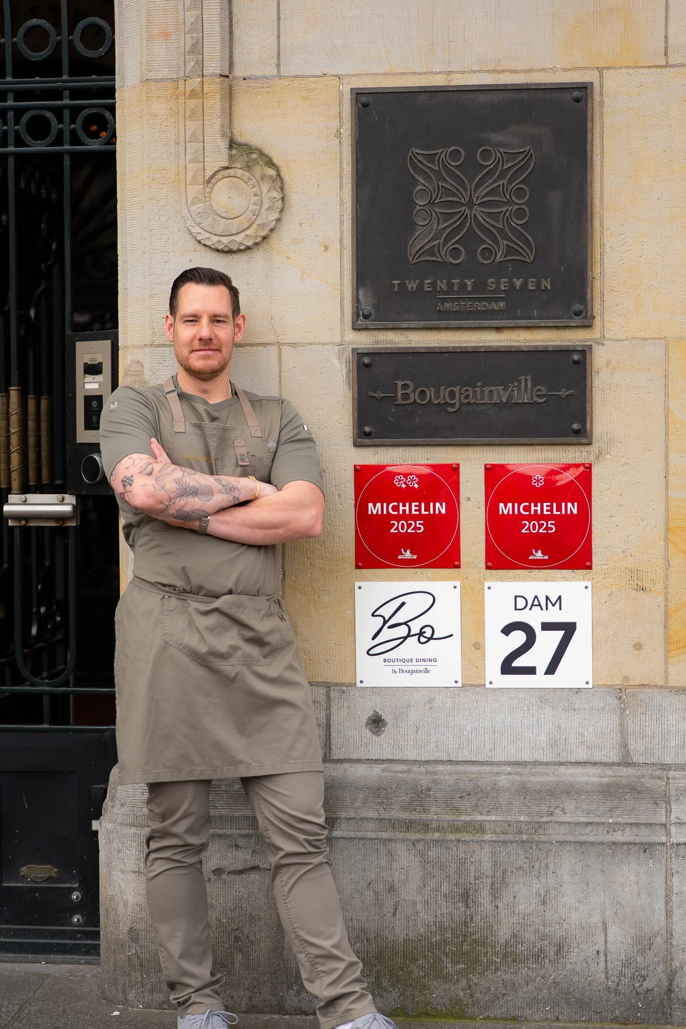 Tim Golsteijn, sterrenchef bij Michelinrestaurant Bougainville - Chefs in het Bos festival 2026.