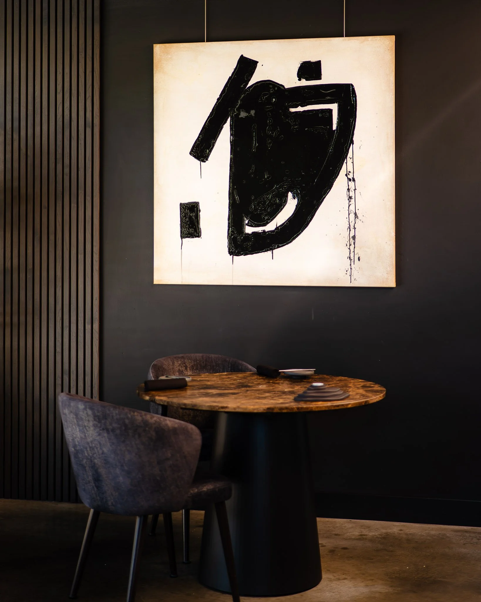Het intieme en exclusieve interieur van Michelinrestaurant 1857, de culinaire thuisbasis van topchef Joey van Heesbeen, headliner op Chefs in het Bos 2026 in het Amsterdamse Bos.