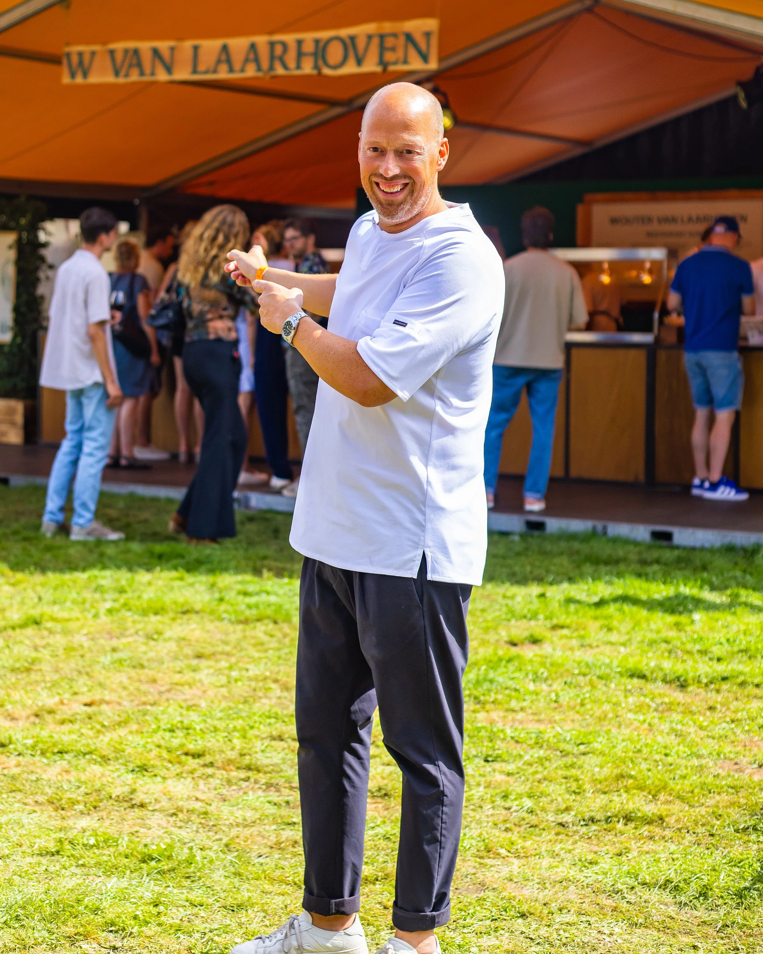Wouter van Laarhoven, sterrenchef bij Michelinrestaurant Alma - Chefs in het Bos festival 2026.