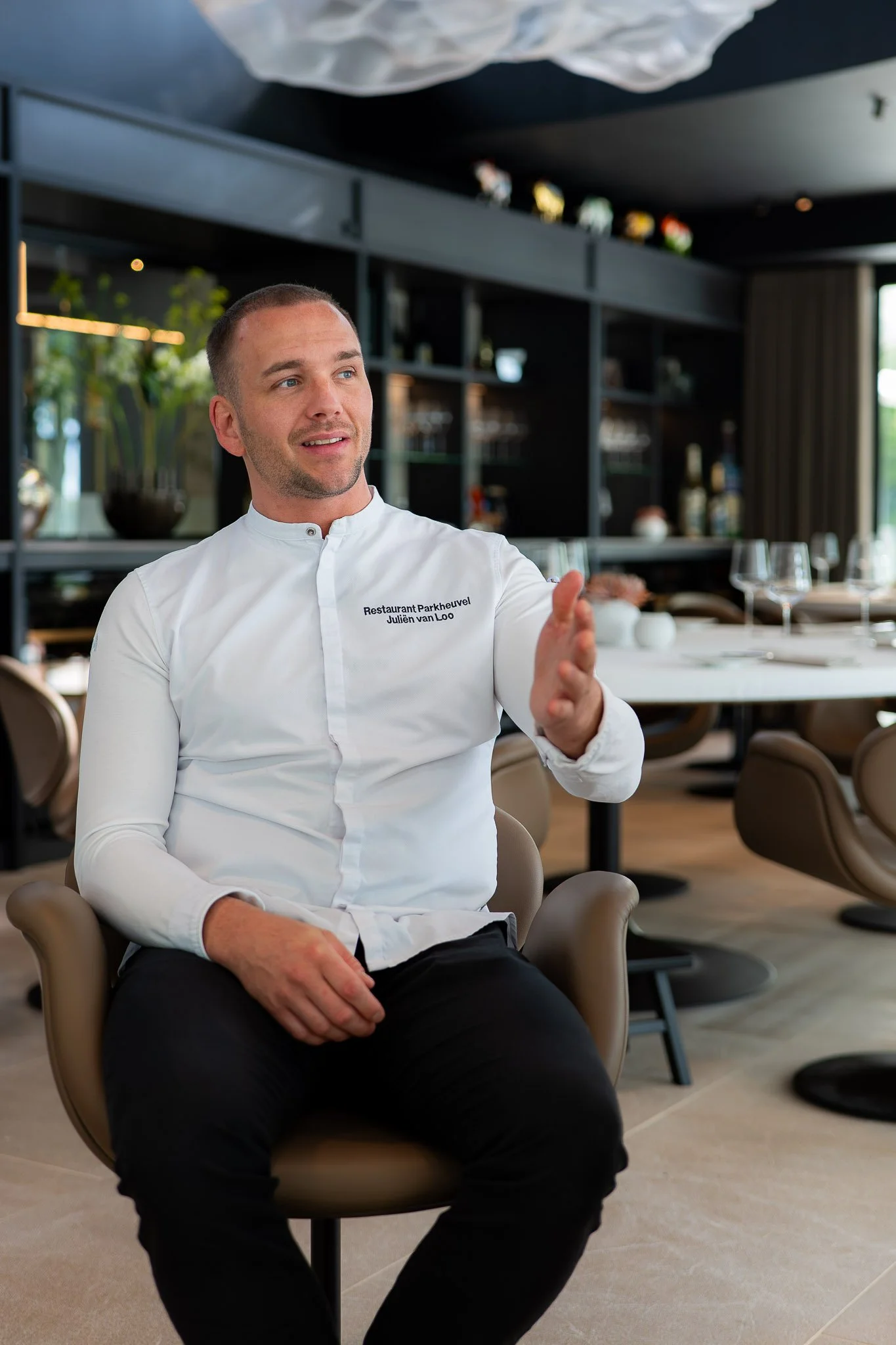 Juliën van Loo, chef bij tweesterren Michelinrestaurant Parkheuvel - Chefs in het Bos festival 2026.