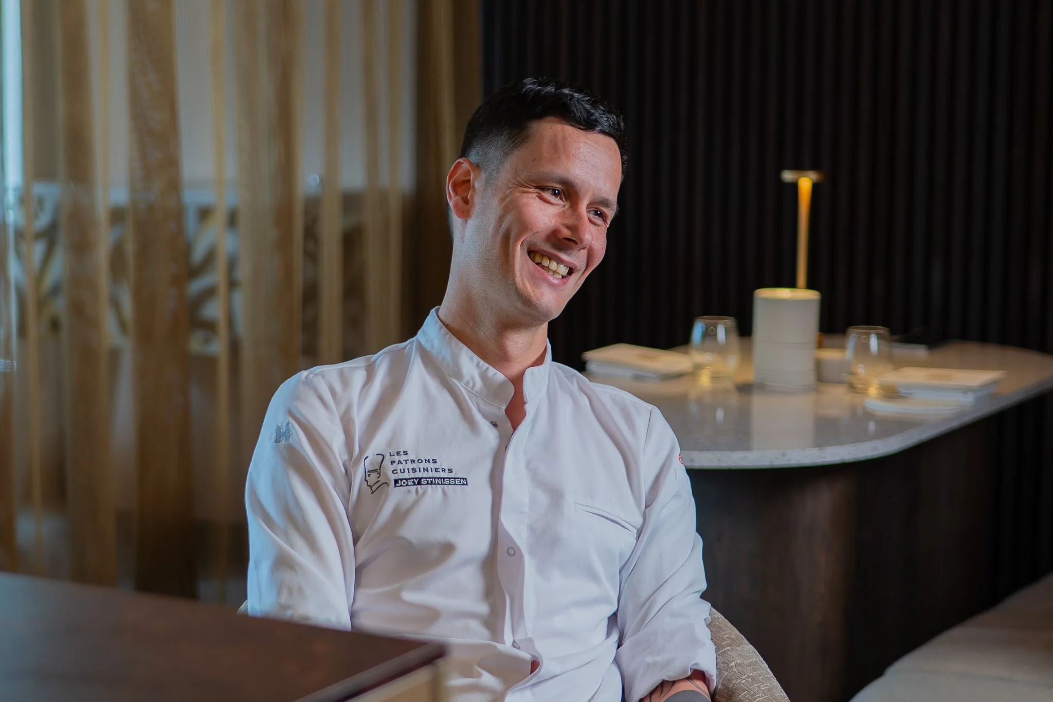 Joey Stinissen, sterrenchef bij Michelinrestaurant Zenith.