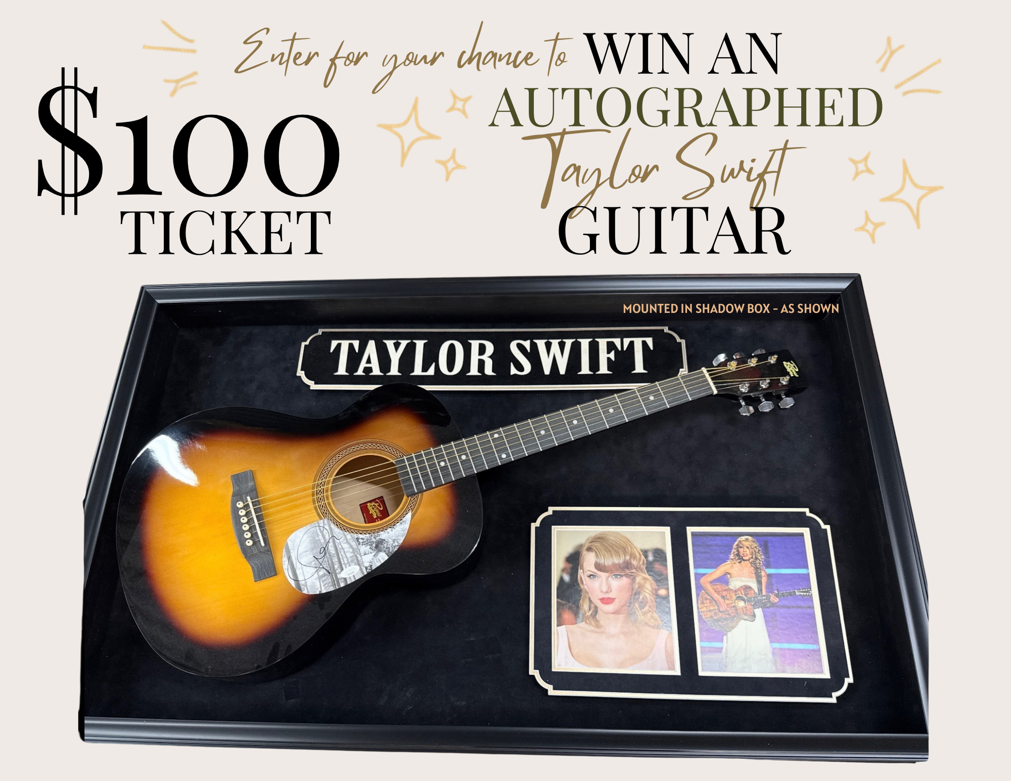 Taylor Swift Guitar Raffle