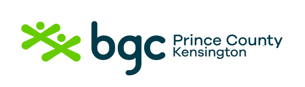 Logo of Prince County Kensington with green human-like figures and the text 'bgc Prince County Kensington'