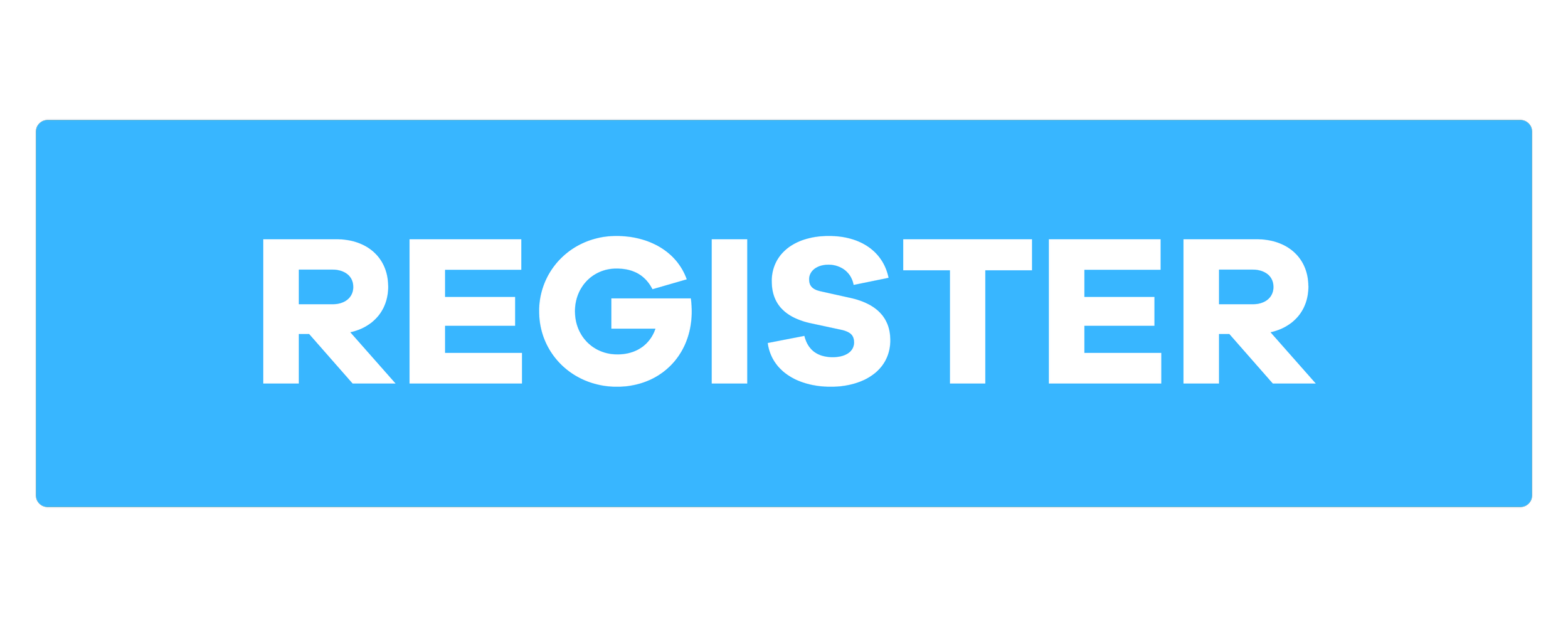 Blue registration button with white text saying "REGISTER"