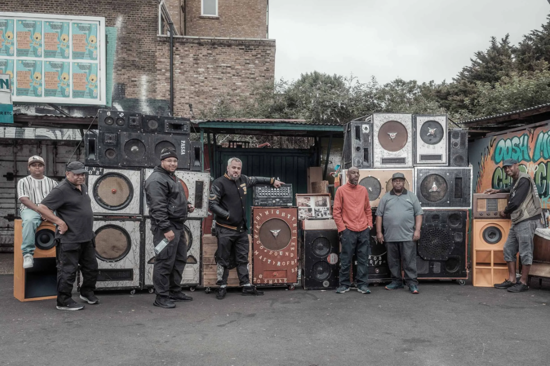 a picture of the mighty ruler sound system