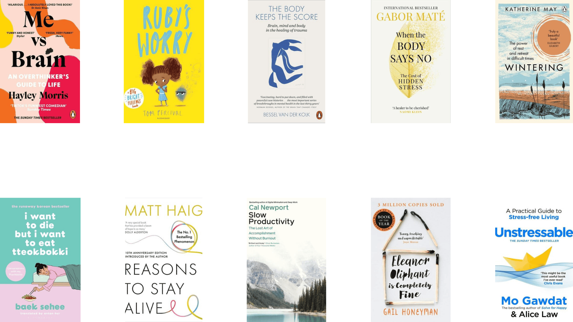Being Well: Books for Stress Awareness Month