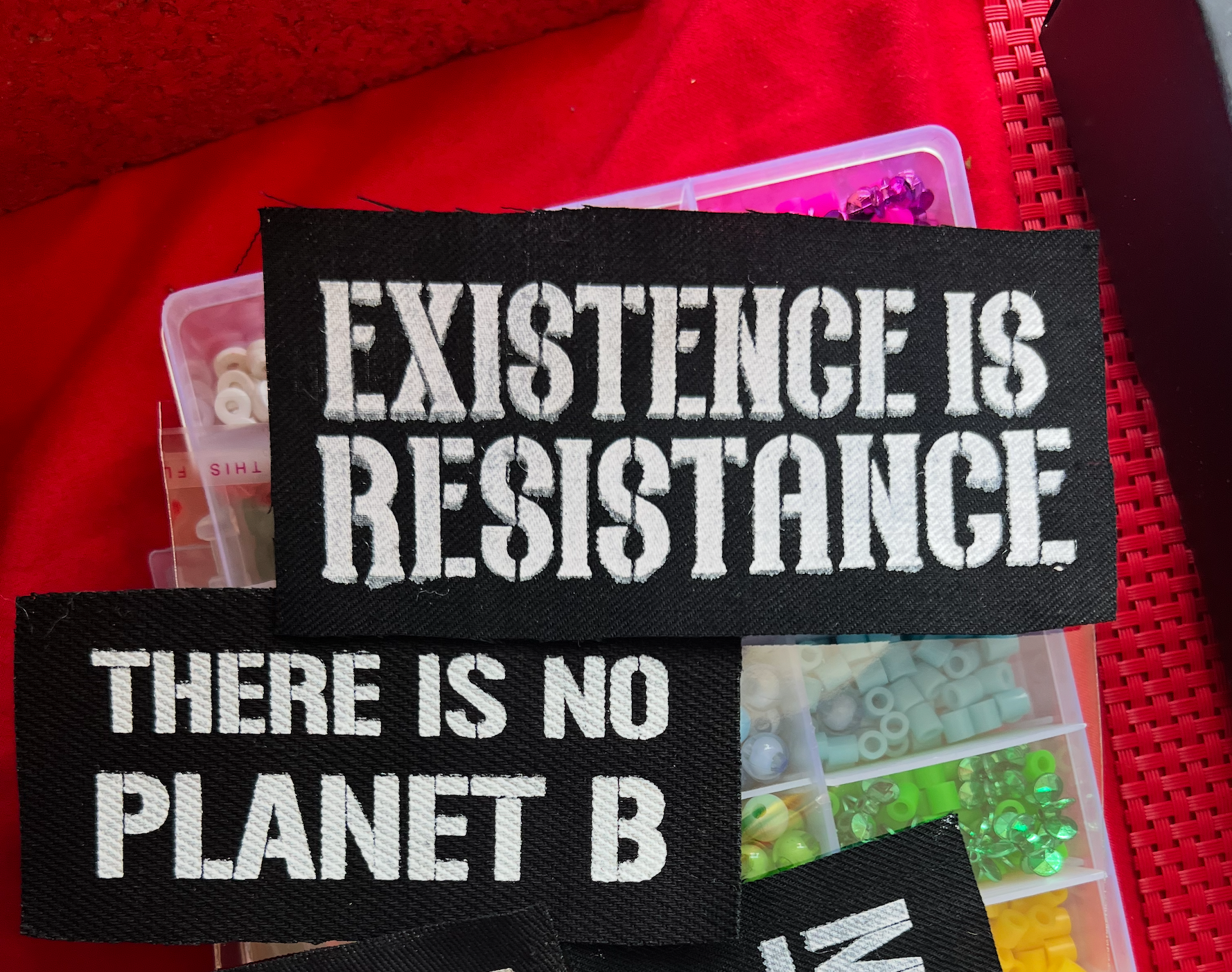 Hackney Pride Fayre: DIY Patch Making 