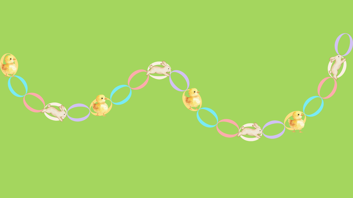 Make an Easter Paper Chain — Love Hackney