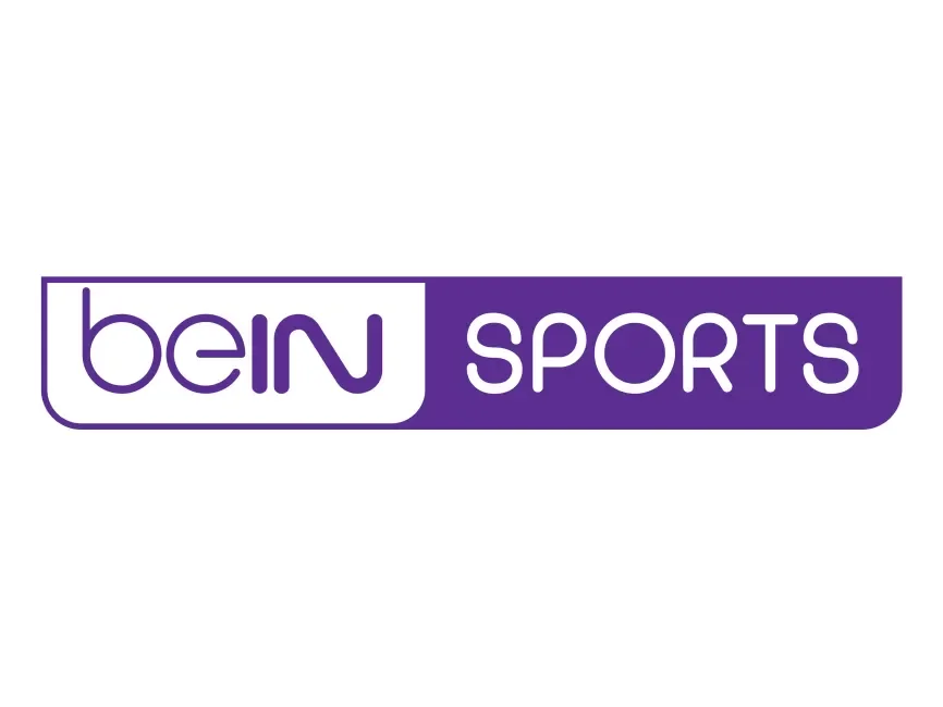 BeIN Sports logo with purple and white text.