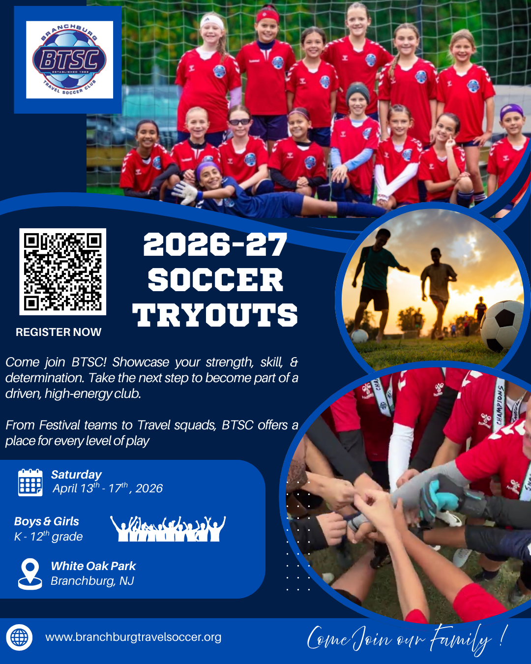 Soccer Tryouts 2026/2027