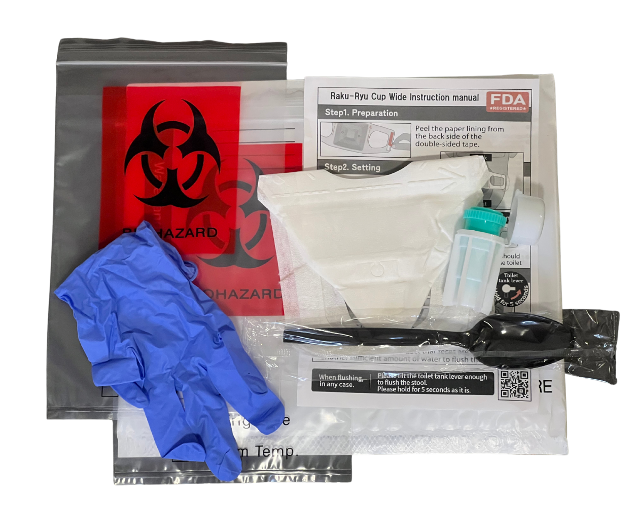 Parasite testing kit