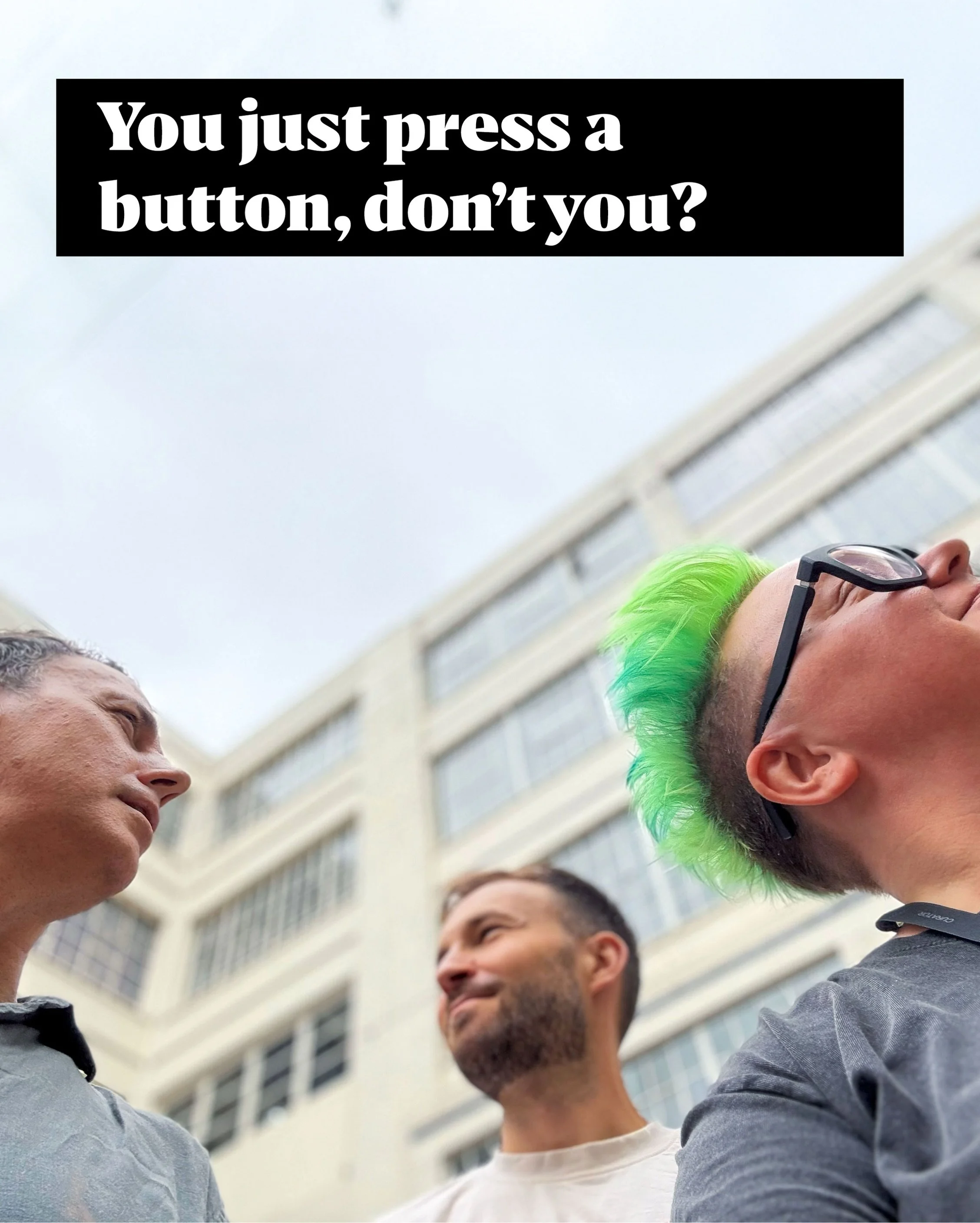 &ldquo;You just press a button, don&rsquo;t you?&rdquo;

We&rsquo;ve all heard it and we&rsquo;re all talking about it 🫠🫠

AI has changed the way we work, but it hasn&rsquo;t replaced experience, judgement or responsibility.

Damian Howell has put 