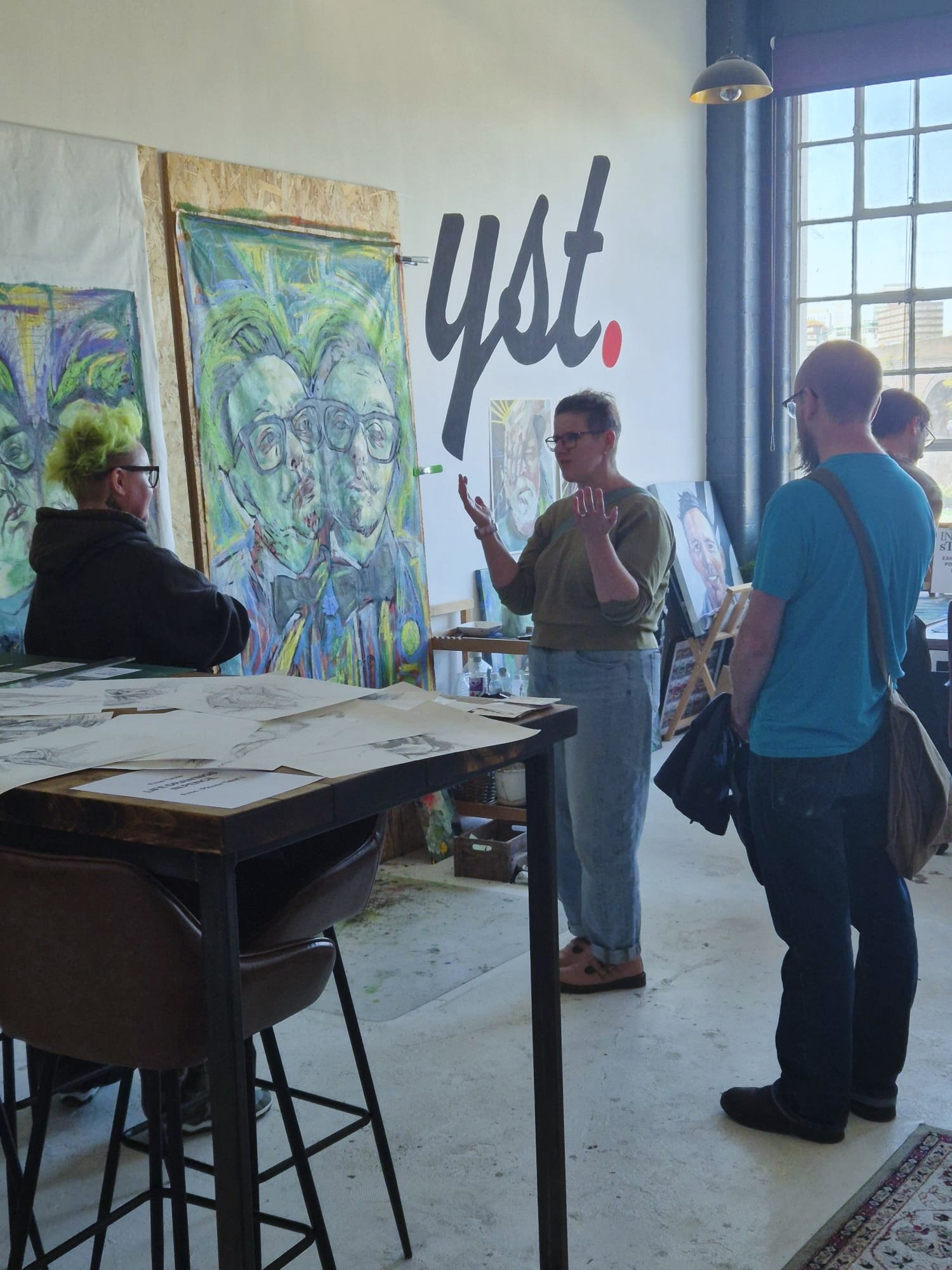 Fantastic weekend taking part in @birminghamopenstudios, opening up the studio with our very own Art Director and awesome artist @emma_woolley_artist 🎨

Well done to everyone involved. The coverage across the city for all the artists has been incred