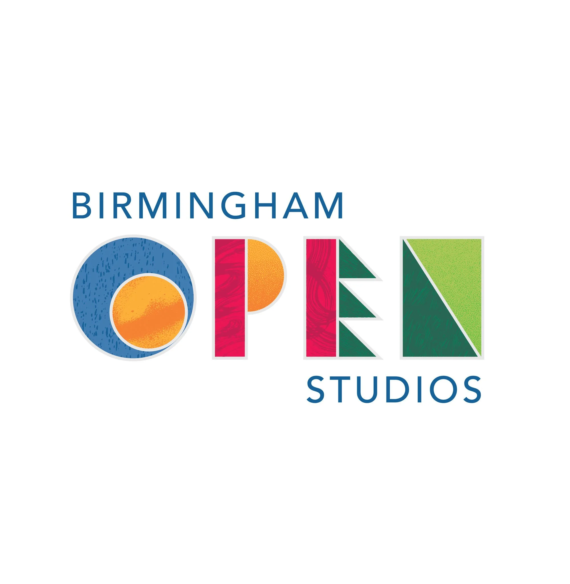 A logo for Birmingham Studios with colorful geometric shapes and the words 'BIRMINGHAM STUDIOS' in blue text.