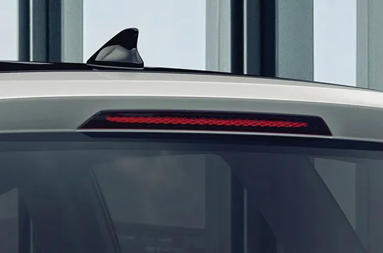 Stargazer Spoiler Trasero con 3ra Luz de Freno Integrada y Antena Tipo Aleta de Tiburón