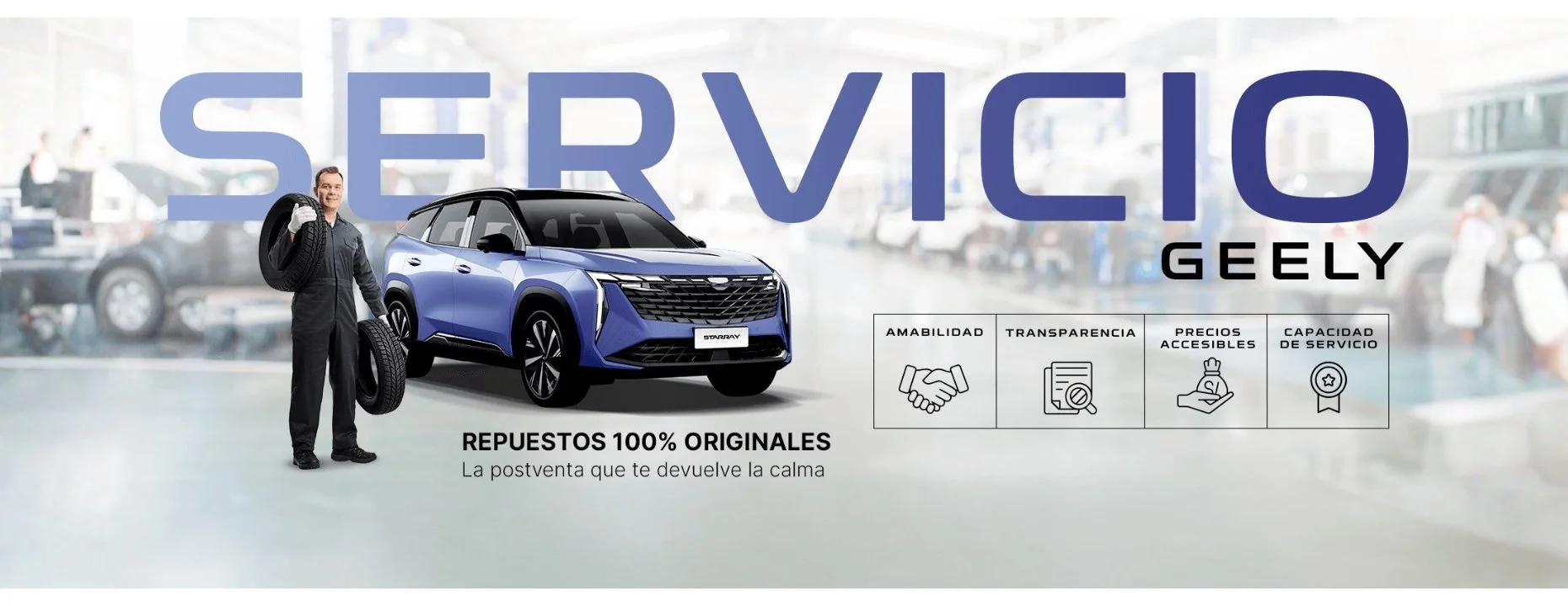 Servicio Geely - Mundomotriz Cajamarca