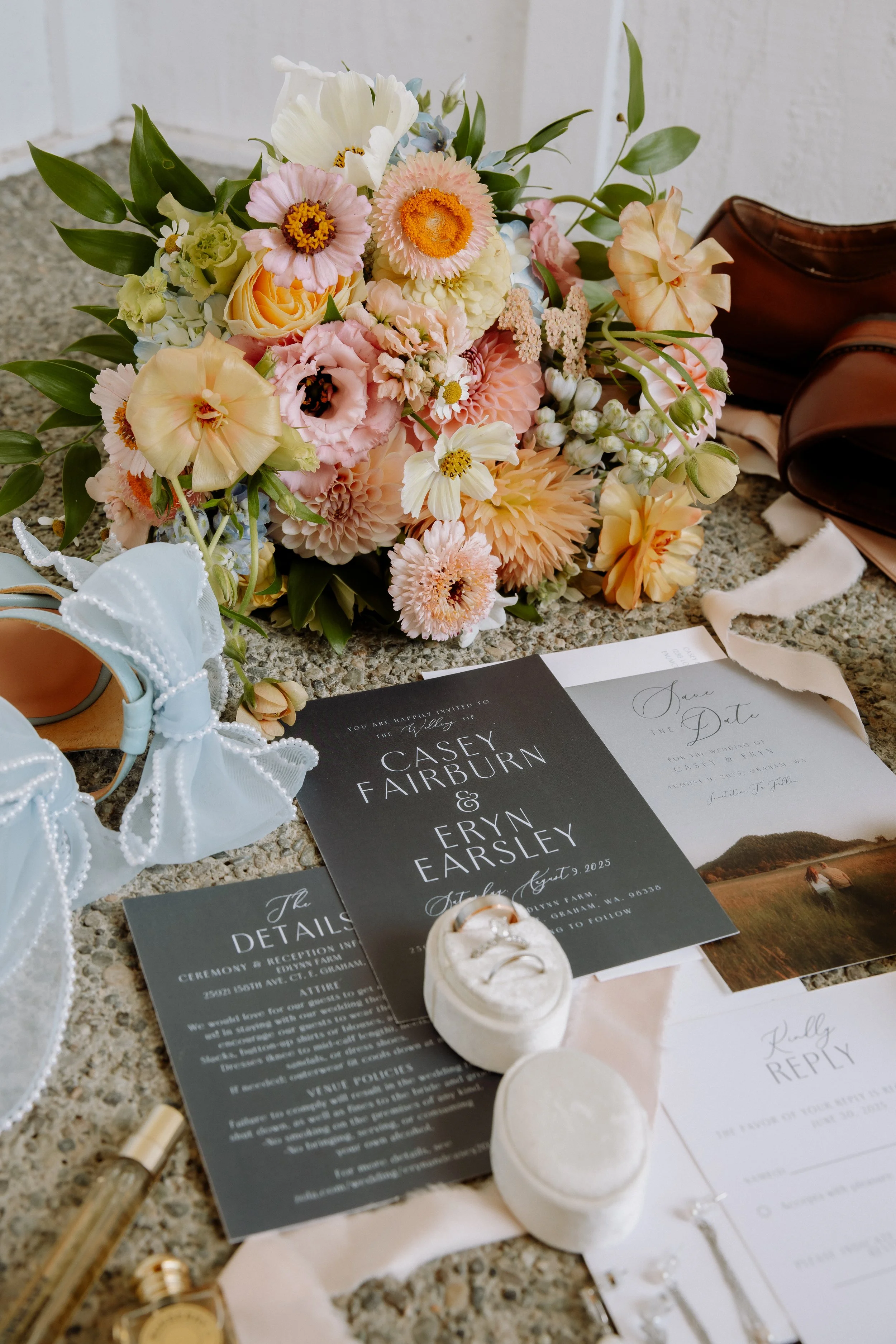 Danika Seabrands Photography, Loveleigh Blooms, Tacoma Florist