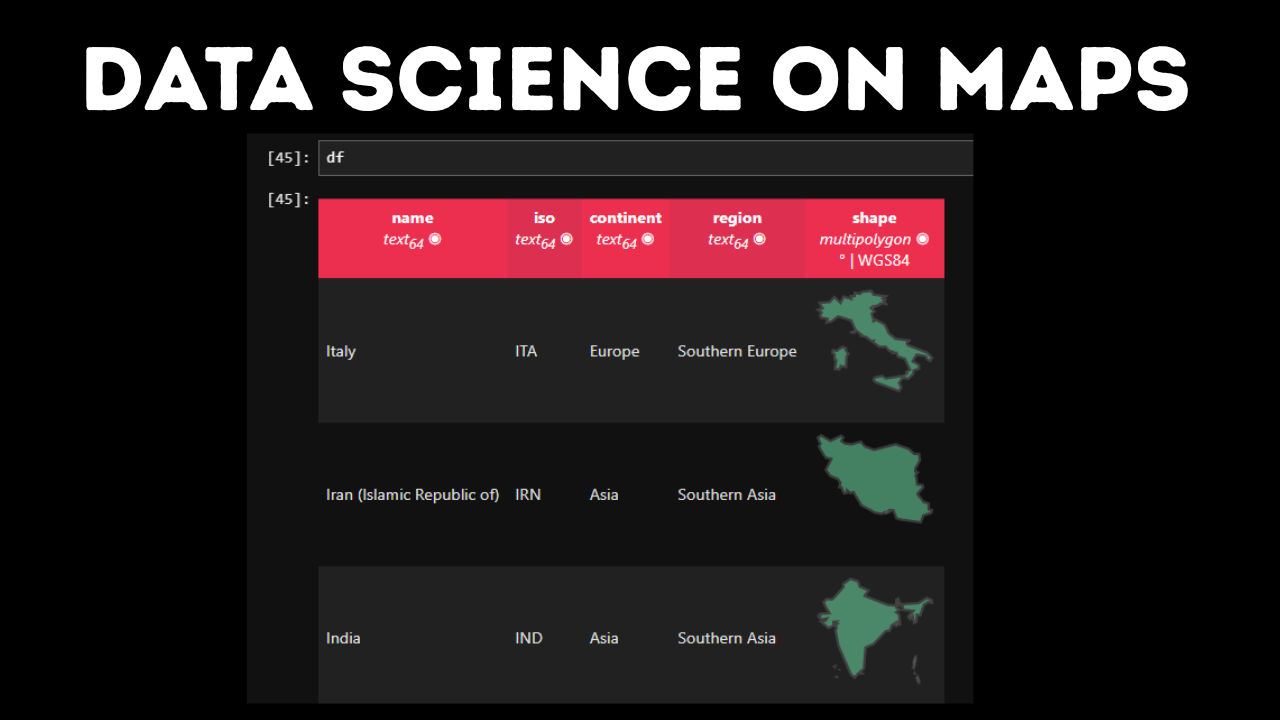 Yes, You Can Do Spatial Data Science