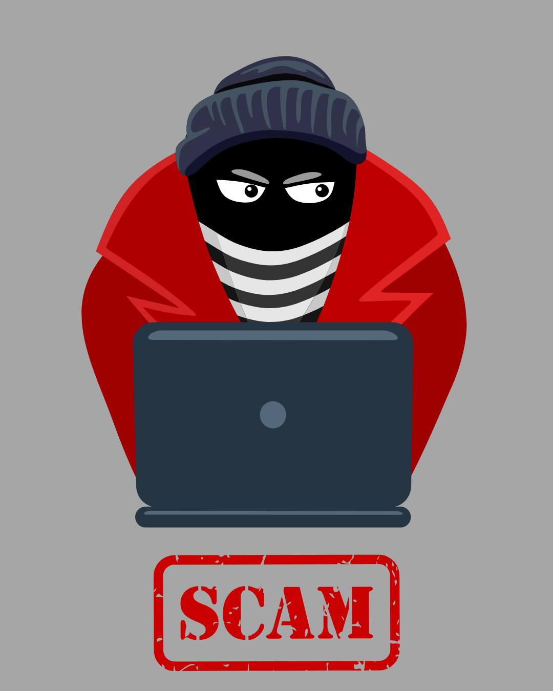 A shadowy scammer, illustrating the data trust issues caused by AI scams and deepfakes.