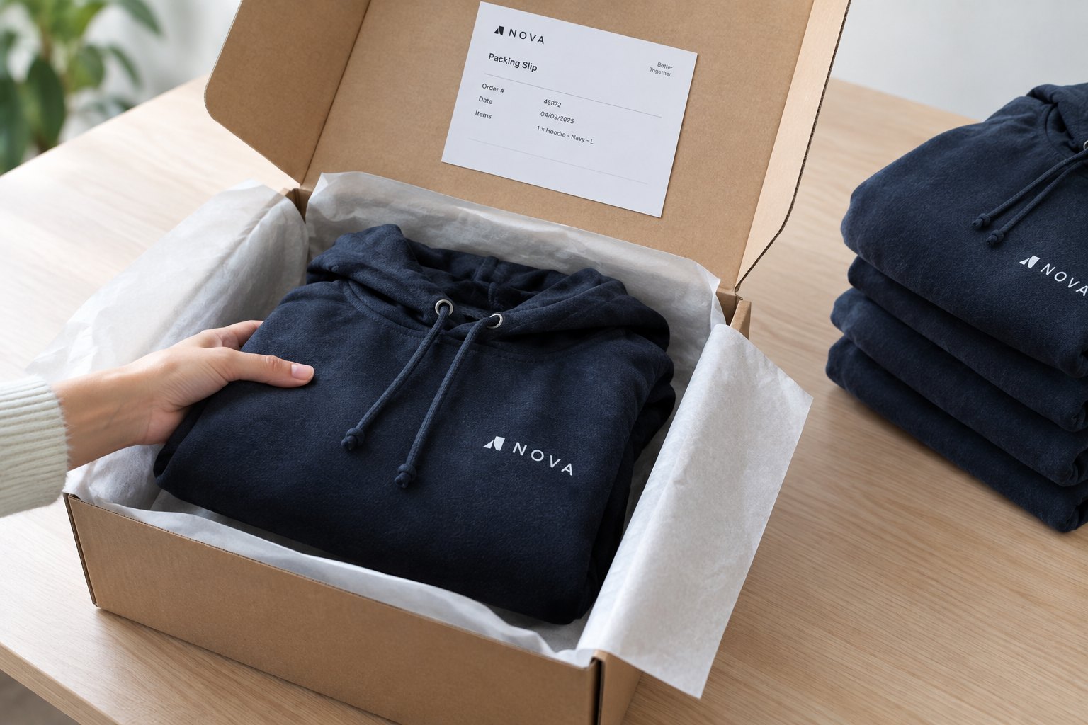 preparing swag for delivery