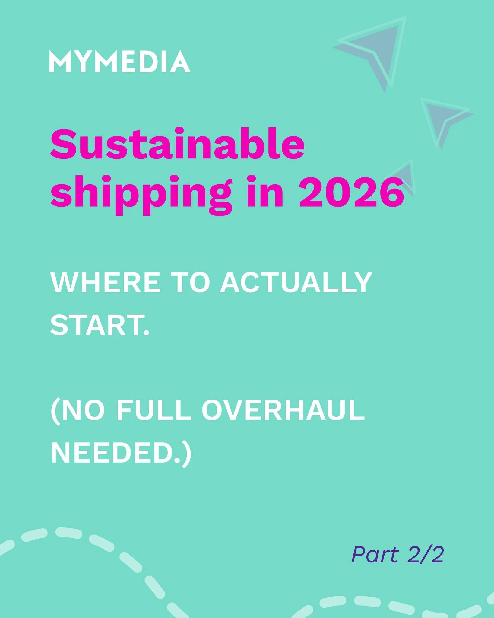 Lower shipping impact doesn't have to mean more complexity. 📦
Part 2 gets practical. From packaging to stock placement to consolidation, this is where smarter shipping decisions start to reduce waste, cost, and avoidable stress.
Swipe through for th