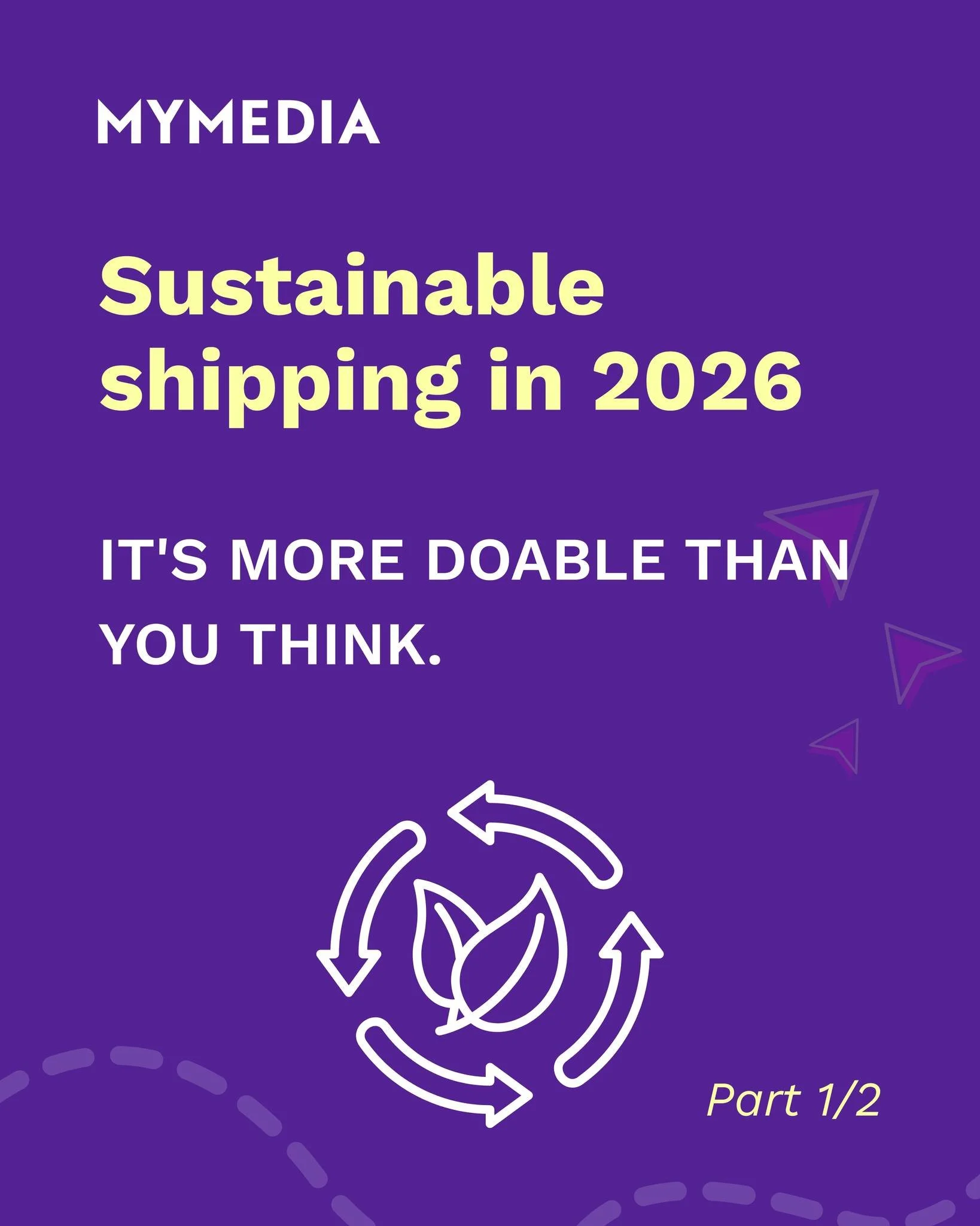 Smarter shipping starts before dispatch. 🌍
Sustainable shipping in 2026 isn't about doing less, it's about planning better, cutting waste, and making every shipment work harder.
Swipe through to see why shipping impact is now a bigger business conve