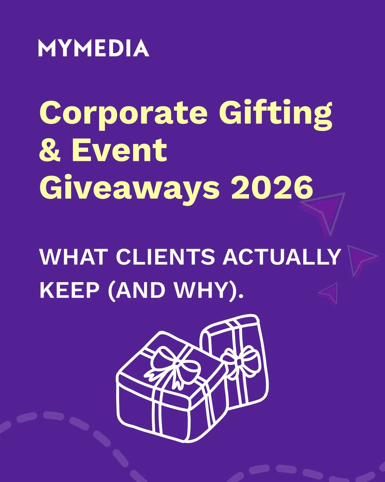 In 2026, corporate gifting isn&rsquo;t about more stuff, it&rsquo;s about fewer, better gifts that people actually keep.
Inside the carousel:
What &ldquo;keepability&rdquo; really means
What gets kept vs tossed
Event giveaway matrix (booth &rarr; VIP
