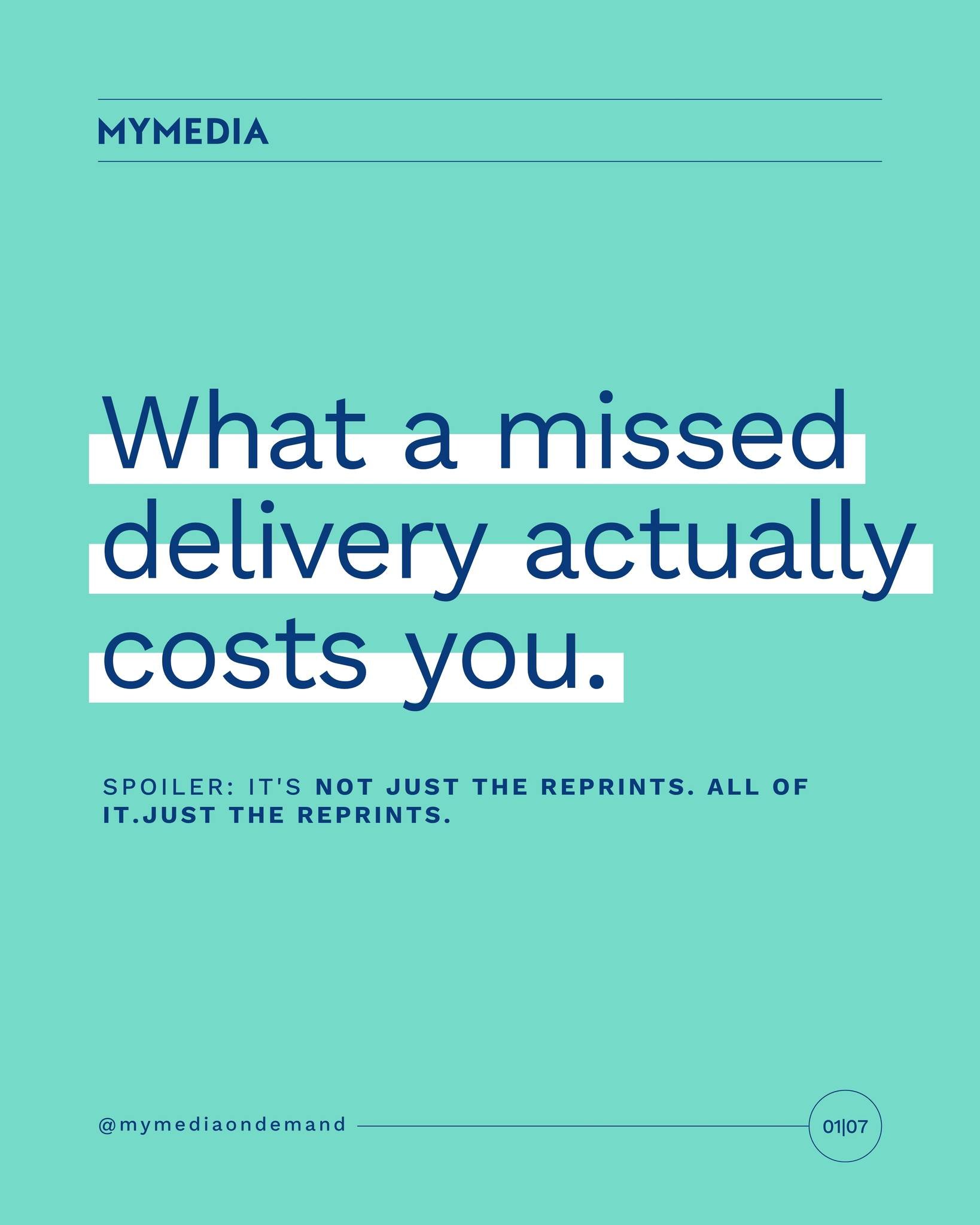 Everyone thinks about the cost of a failed delivery in terms of reprints.
That's the smallest part of it.
Part 2 of our Last Mile Problem series breaks down what a delivery failure actually costs - the staff hours, the brand impression, the client re