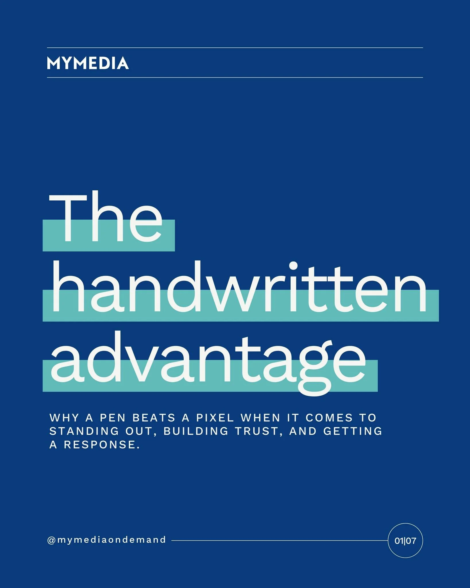Your prospects are drowning in emails. Their letterbox is almost empty.
That gap is one of the most underused advantages in B2B marketing right now. Handwritten outreach gets opened, gets read, and gets remembered in a way that digital simply does no