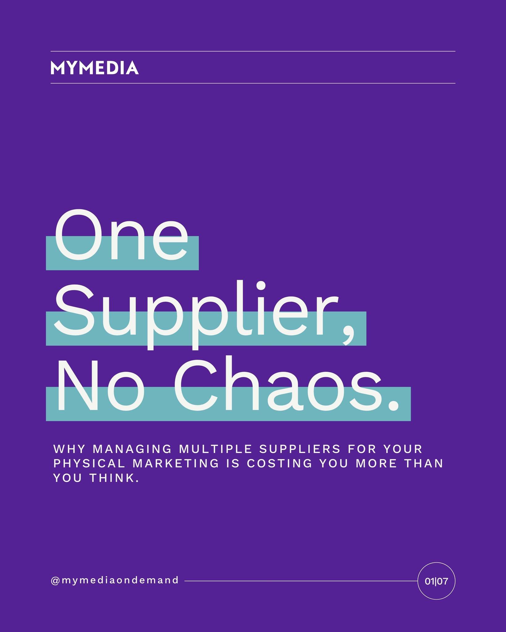 Managing physical marketing across multiple suppliers is one of the most underrated time drains in a marketing team.

Different briefing formats. Timelines that never line up. And when something goes wrong, no one owns the problem.

We have mapped ou