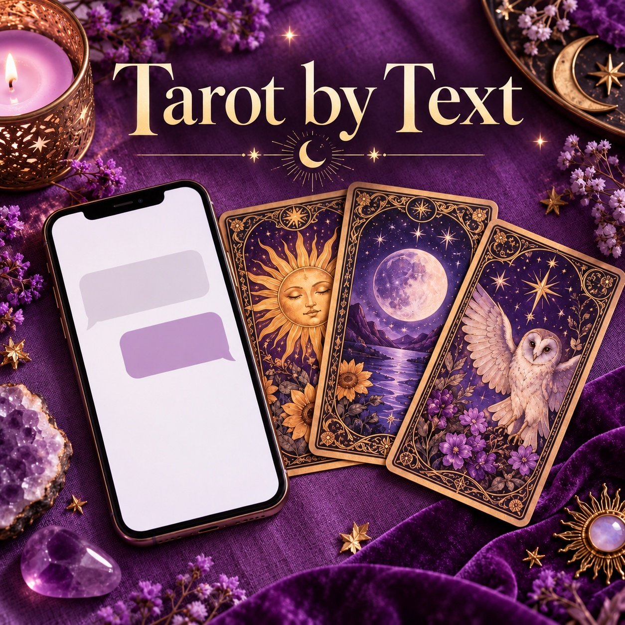 ✨TAROT BY TEXT via WHATSAPP messenger ✨