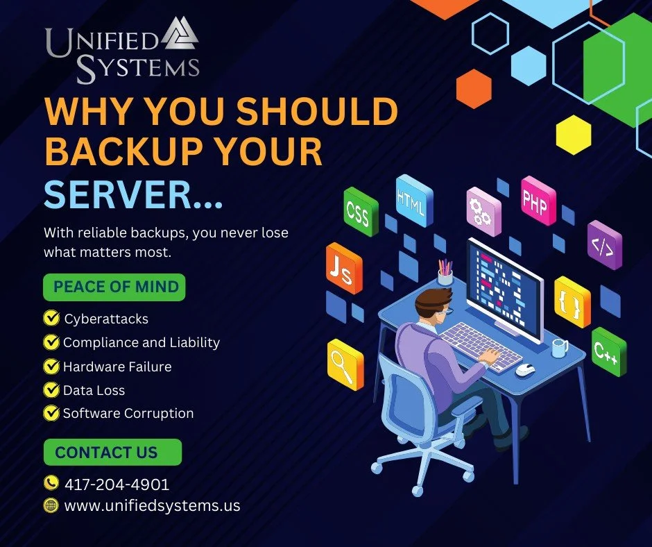 Your server is the heart of your business&mdash;files, customer data, emails, applications&hellip; everything lives there. But one unexpected event can shut it all down:

⚠️ Hardware failure
⚠️ Ransomware or viruses
⚠️ Accidental deletion
⚠️ Power ou