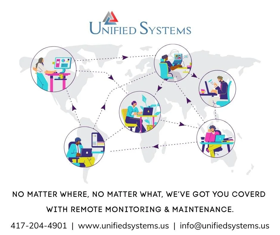 Whether you're working remotely, traveling across the country, or managing operations from another time zone, remote maintenance and monitoring keeps your critical systems operating 24/7.

✅ Real-time system visibility
✅ Faster issue detection and re