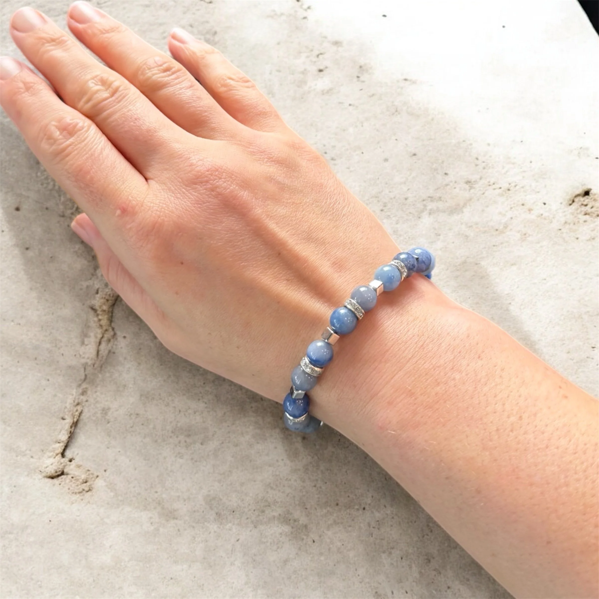 Blue Aventurine Tranquility Bracelet